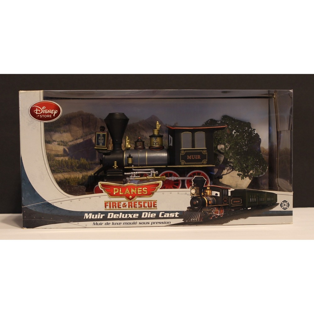 Disney Planes Fire & Rescue "MUIR" Deluxe Die Cast Train New (V)